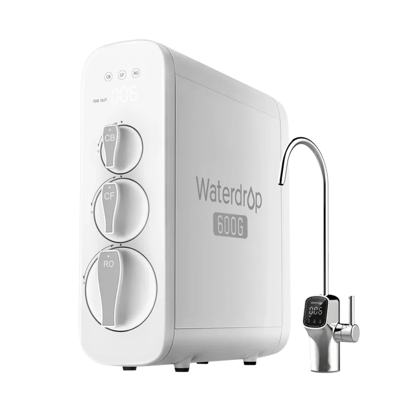 Waterdrop G3P600 — bezzbiornikowy filtr wody pod zlew z odwróconą osmozą (RO)