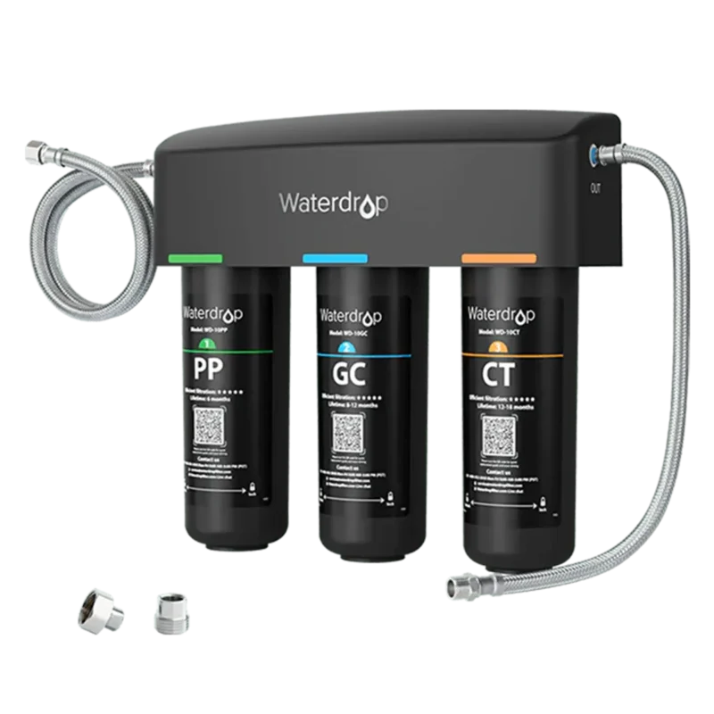 Waterdrop TSA — 3-stopniowy filtr wody pod zlew z bezpośrednim podłączeniem