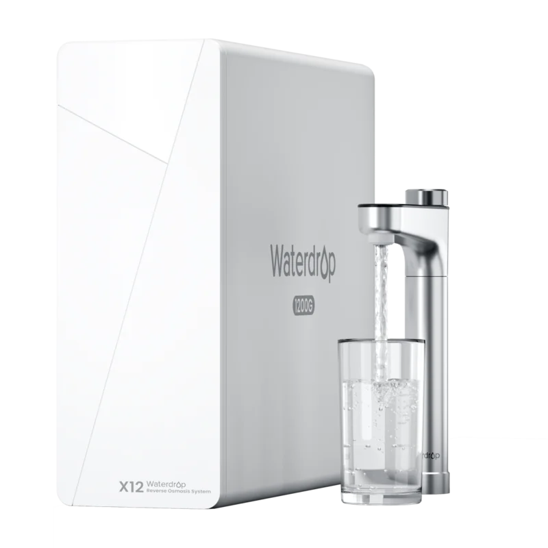 Waterdrop X12 — bezzbiornikowy filtr wody pod zlew z odwróconą osmozą (RO), sterylizacją UV i remineralizacją
