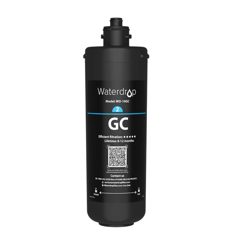 Waterdrop 10GC — filtr węglowy granulowany 10″ (10 cali) do Waterdrop TSA / TSB