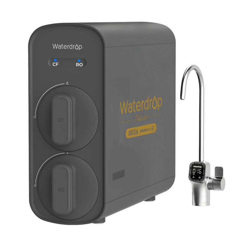 Waterdrop MASTER G5P800A — bezzbiornikowy filtr wody pod zlew z odwróconą osmozą (RO) i mineralizacją